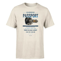 Thumbnail for GE Passport design on beige single side