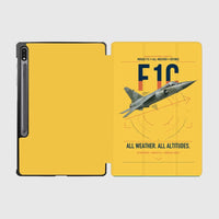 Thumbnail for Dassault Mirage F1C design on yellow samsung tablet tablet case