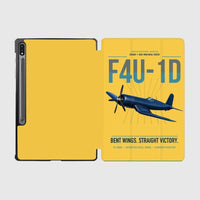 Thumbnail for F4U-1D Corsair design on yellow samsung tablet tablet case