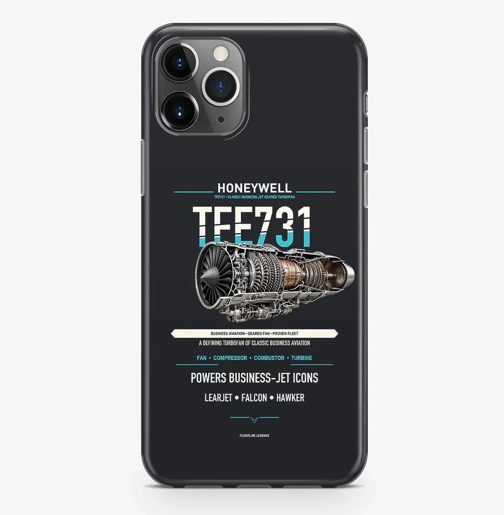 TFE731 Case ProMax design on black iphone case promax
