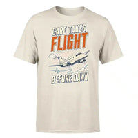 Thumbnail for SIGNAL 564 - Care Takes Flight Before Dawn - Premium T-Shirt design on beige premium t shirt