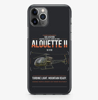 Thumbnail for Sud Aviation SE 3130 Alouette II design on black magsafe iphone case, for iPhone Pro Max