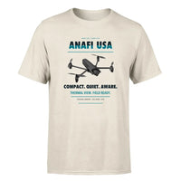 Thumbnail for Parrot ANAFI USA design on beige single side