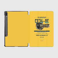 Thumbnail for CF34-8E design on yellow samsung tablet tablet case