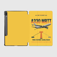 Thumbnail for Airbus A330 MRTT design on yellow samsung tablet tablet case