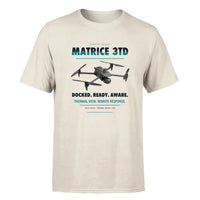Thumbnail for DJI Matrice 3TD design on beige single side