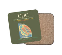 Thumbnail for Cedar City Regional Airport CDC Coaster 1-Piece - Green Army
