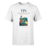Thumbnail for Vincenzo Florio Airport Trapani-Birgi (TPS) T-Shirt single-side front print in White | vincenzo-florio-airport-trapani-birgi-tps-double-side-t-shirt