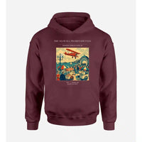 Thumbnail for VINTAGE G4476 - The Seawall Promenade Pass - Premium Hoodie design on darkred premium