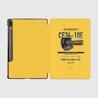 Thumbnail for CF34-10E design on yellow samsung tablet tablet case