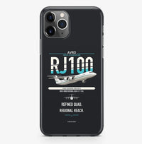 Thumbnail for Avro RJ100 design on black magsafe iphone case, for iPhone Pro Max