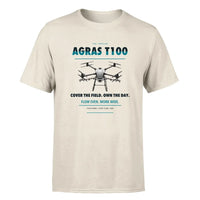 Thumbnail for DJI Agras T100 design on beige single side