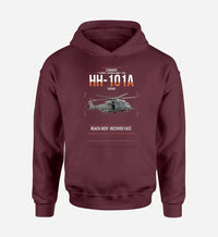 Thumbnail for Leonardo HH-101A Caesar design on dark red double-side hoodie, single-side print
