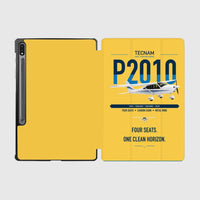 Thumbnail for Tecnam P2010 design on yellow samsung tablet tablet case