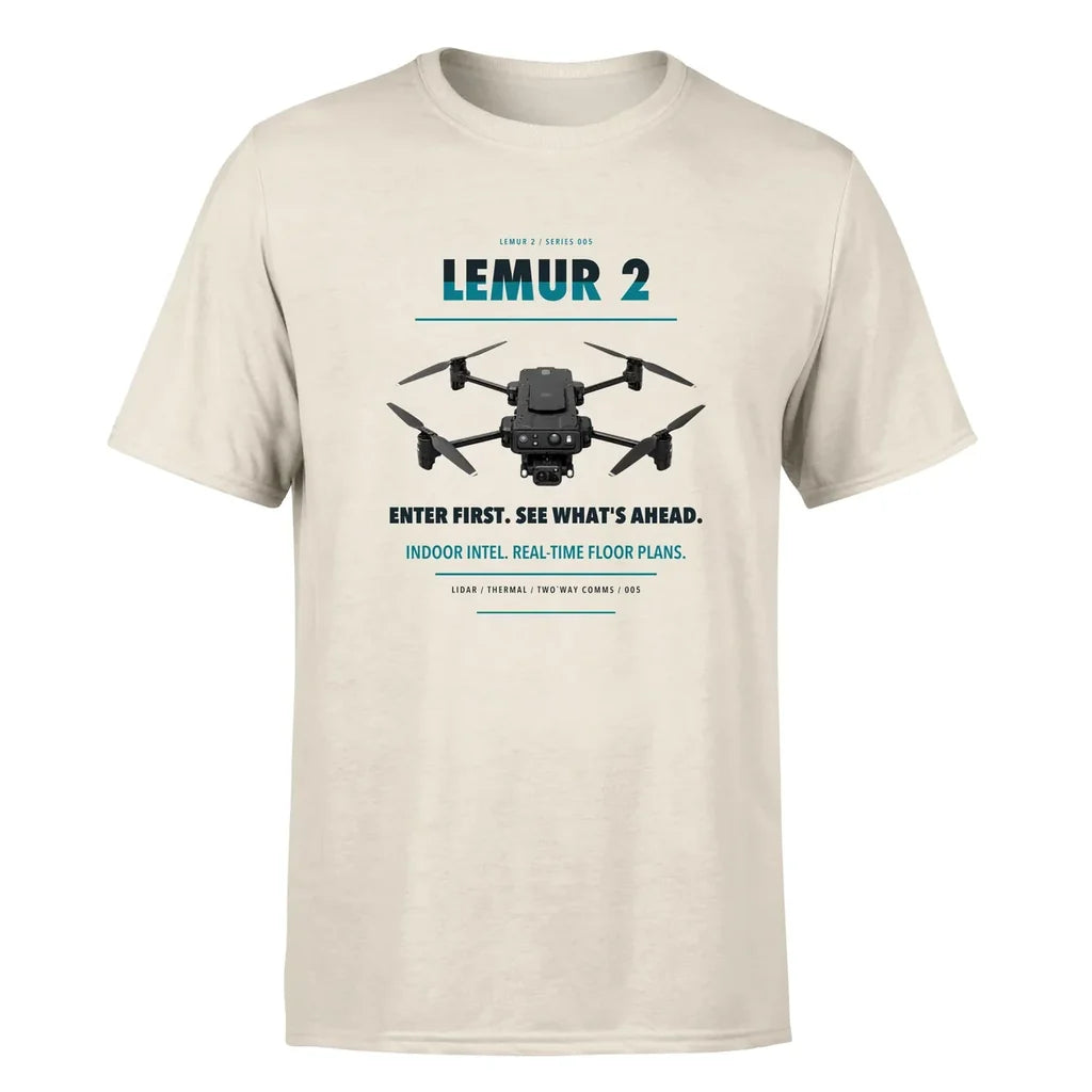 BRINC LEMUR 2 design on beige single side