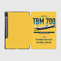 Thumbnail for Socata TBM 700 design on yellow samsung tablet tablet case