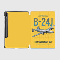 Thumbnail for B-24J Liberator design on yellow samsung tablet tablet case