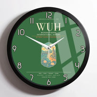 Thumbnail for Wuhan Tianhe International Airport WUH Wall-Clock Framed - Green