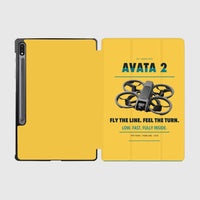 Thumbnail for DJI Avata 2 design on yellow samsung tablet tablet case