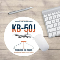 Thumbnail for KB-50J Superfortress design on white round mouse pad