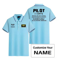 Thumbnail for Customisable Pilot [Noun] Polo Shirt - view 19