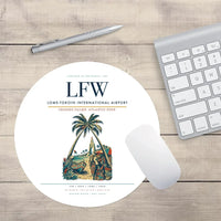 Thumbnail for Lome-Tokoin International Airport (LFW) design on white round mouse pad