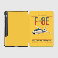 Thumbnail for F-8E Crusader design on yellow samsung tablet tablet case