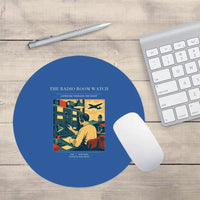 Thumbnail for VINTAGE G4514 - The Radio Room Watch - Designed Mouse Pads design on blue round