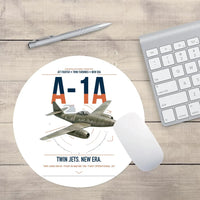 Thumbnail for Messerschmitt Me 262A-1a design on white round mouse pad