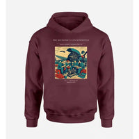 Thumbnail for VINTAGE G4452 - The Mechanic's Lunch Whistle - Premium Hoodie design on darkred premium