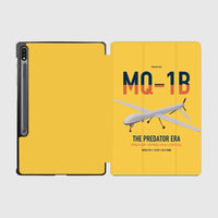 Thumbnail for MQ-1B Predator design on yellow samsung tablet tablet case