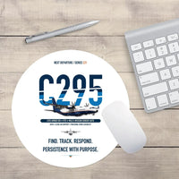 Thumbnail for Airbus C295 Armed ISR design on white round mouse pad