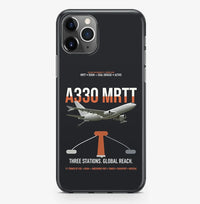 Thumbnail for Airbus A330 MRTT design on black magsafe iphone case, for iPhone Pro Max