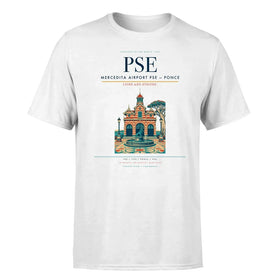 Single-Side Printing — Mercedita Airport (PSE) Double-Side T-Shirt