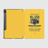 Thumbnail for IO-550 design on yellow samsung tablet tablet case
