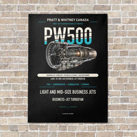 Thumbnail for PW500 vertical canvas print - no frame - black background
