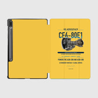 Thumbnail for CF6-80E1 design on yellow samsung tablet tablet case