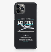 Thumbnail for Cessna Citation M2 Gen2 design on black magsafe iphone case, for iPhone Pro Max