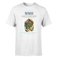 Thumbnail for Mammoth Yosemite Airport (MMH) T-Shirt single-side front print in White | mammoth-yosemite-airport-mmh-double-side-t-shirt