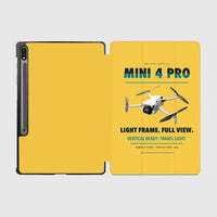 Thumbnail for DJI Mini 4 Pro design on yellow samsung tablet tablet case