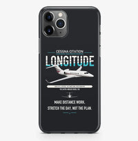 Thumbnail for Cessna Citation Longitude design on black magsafe iphone case, for iPhone Pro Max