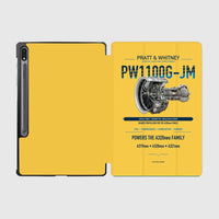 Thumbnail for PW1100G-JM design on yellow samsung tablet tablet case