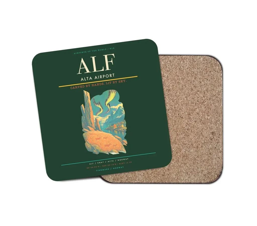 Alta Airport ALF Coaster 1-Piece - Dark Green