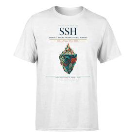 Single-Side Printing — Sharm El Sheikh International Airport (SSH) Double-Side T-Shirt