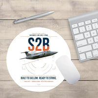 Thumbnail for Blackburn Buccaneer S2B design on white round mouse pad