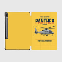 Thumbnail for Airbus Helicopters AS565 MBe Panther design on yellow samsung tablet tablet case
