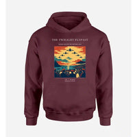 Thumbnail for VINTAGE G4260 - The Twilight Flypast - Premium Hoodie design on darkred premium