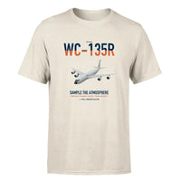 Thumbnail for WC-135R Constant Phoenix design on beige double-side t-shirt, single-side print