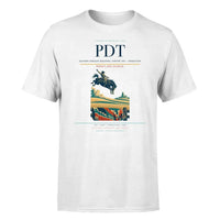 Thumbnail for Eastern Oregon Regional Airport (PDT) T-Shirt single-side front print in White | eastern-oregon-regional-airport-pdt-double-side-t-shirt