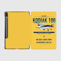 Thumbnail for Daher Kodiak 100 Series III design on yellow samsung tablet tablet case